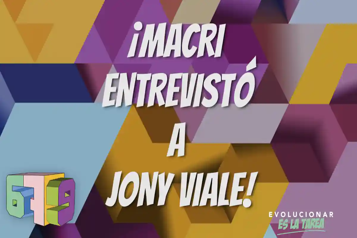 Macri entrevisto a Jony Viale